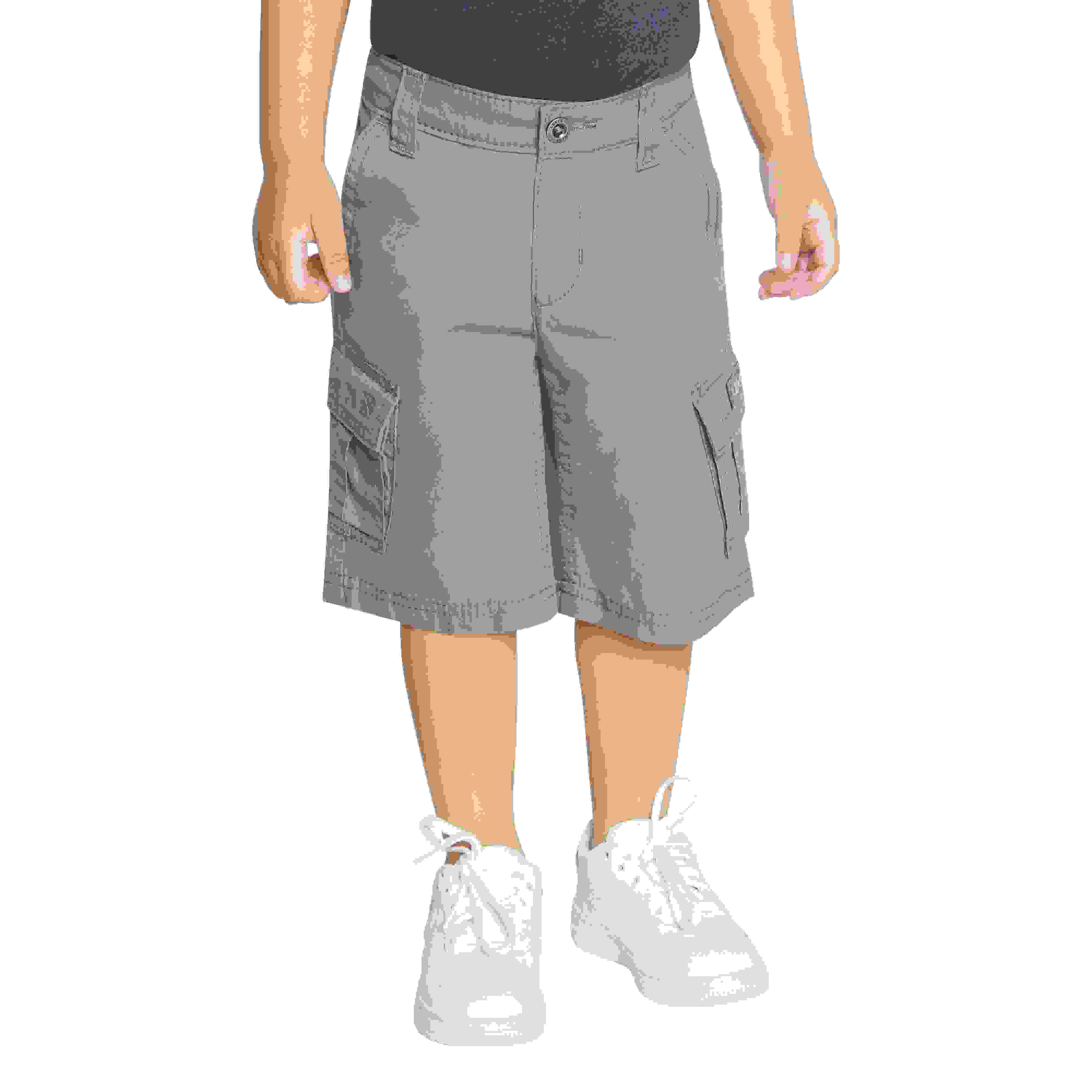 Levi's Red Tab Relaxed Toddler Boys' Grey Cargo Shorts